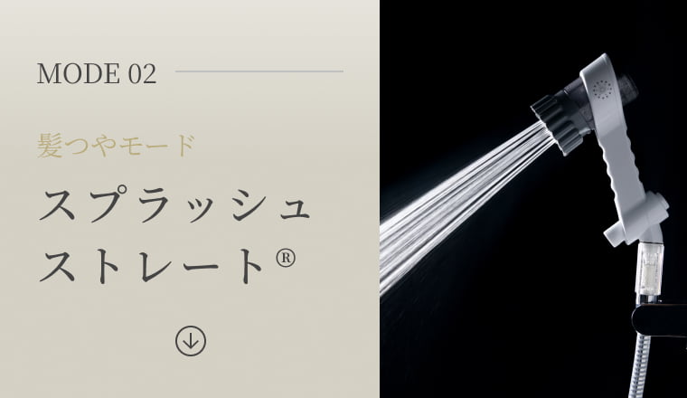 MODE02 髪つやモードスプラッシュストレート&reg;